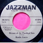 BYRDIE GREEN 「Return of the Prodigal son」Kent Schneider　EP Rare Groove　FUNK　JAZZMAN