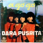 DARA Puspita  ／  10inch LP A GO!GO! 3rd Psych garage Indonesia Orig LP POKORA