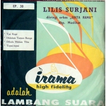 LILIS SURJANI / Indonesia　4曲入り EP インドネシアオリジナル　7inch 伝説の歌手　Trad.超お薦め
