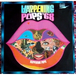 ハプニングポップ　ハプニングス•フォー　／　ハプニングス•ポップス　’68　LP　赤盤　覆面バンド　和モノ　サイケ　最高のラウンジ