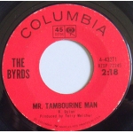 BYRDS / MR. TAMBOURINE MAN Original EP 7inch psych TOP of 60s Single