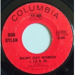 Bob DYLAN / Rainy day women # 12 & 35 オリジナル　US盤　シングル　7inch