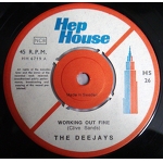 THE DEE　JAYS / WORKING OUT FINE EP スウェーデン　ガレージ　サイケ　ORIGINAL 7inch  POKORA