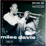 MILES DAVIS /Vol2　Young man with Horn Japan original 10inch JAZZ Modern Rare groove JAPANSPECIAL